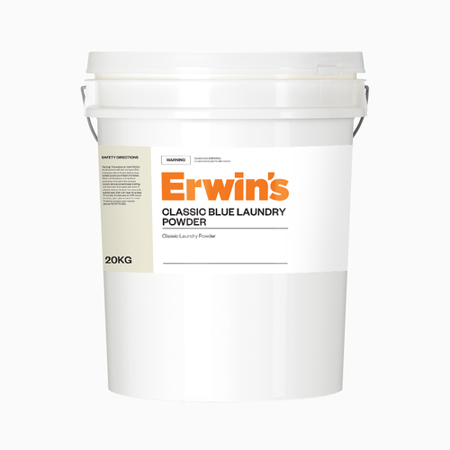 ERWIN'S CLASSIC BLUE LAUNDRY POWDER 20KG