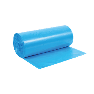 82L BLUE BIN LINER ON A ROLL 500/CTN