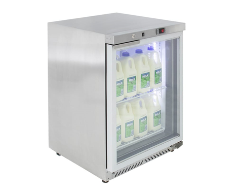 AIREX SINGLE GLASS DOOR UNDERCOUNTER REFRIGERATED STORAGE AXR.UC.1G