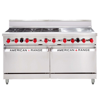 AMERICAN RANGE 60" OVEN RANGE AAR.6B.24G