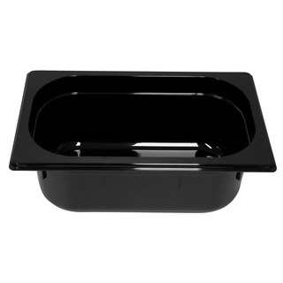 GASTRONORM PAN- POLYCARB 1/4 x 100mm2.25lt BLACK