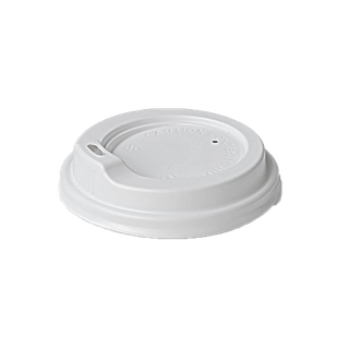 UNIFIT (90MM)  COFFEE LID WHITE -  50/SLV 1000/CTN