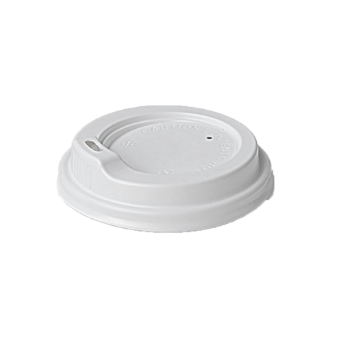 UNIFIT (90MM)  COFFEE LID WHITE -  50/SLV 1000/CTN