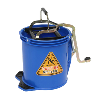 BLUE WRINGER BUCKET METAL 16L