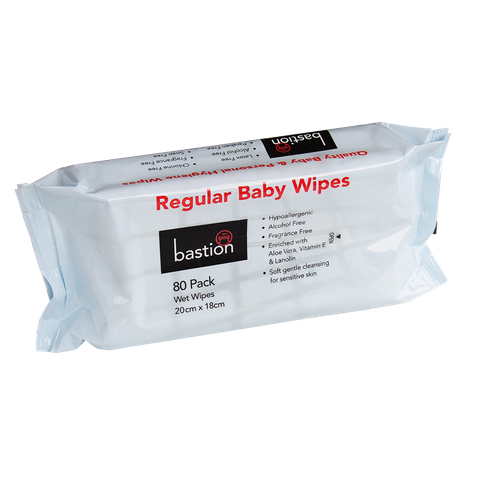 CHEEKY REGULAR BABY WIPES 80 SHT/PKT 12/CTN