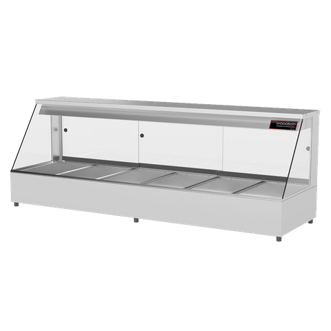 WOODSON W.HFS26 6 MODULE STRAIGHT HOT FOOD DISPLAY