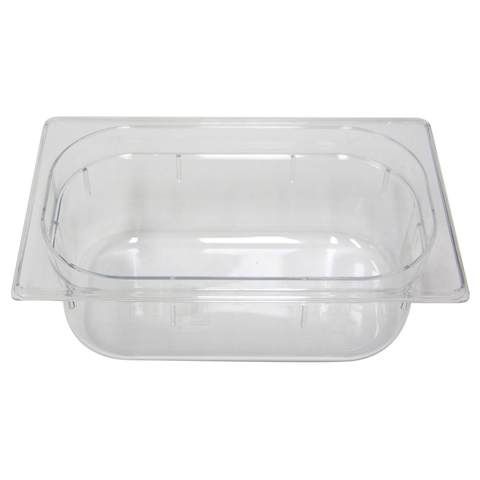 GASTRONORM PAN- POLYCARB 1/4 x 100mm2.25lt CLEAR