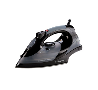 STEAM IRON ST/ST PLATE BLACK 1800W