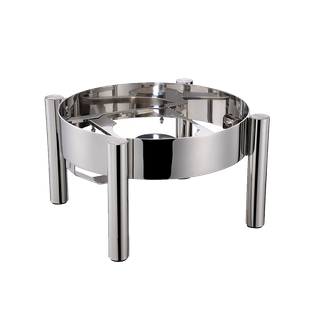 CHEF INOX CHAFER STAND-18/8, ROUND, TO SUIT 54905