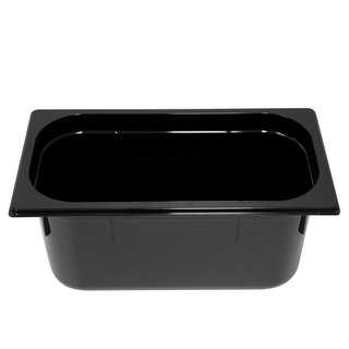 GASTRONORM PAN- POLYCARB 1/3 x 150mm5.5lt BLACK