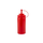 WIDE MOUTH SQUEEZE BOTTLE-W/CAP, RED, 480ml 24 PER CTN