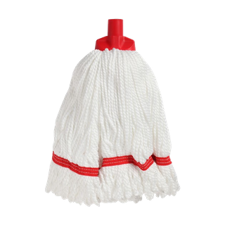 EDCO MICROFIBRE ROUND MOP - RED