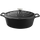 LA CUISINE PRO SERIES OVAL DEEP CASSEROLE BLACK 300mm