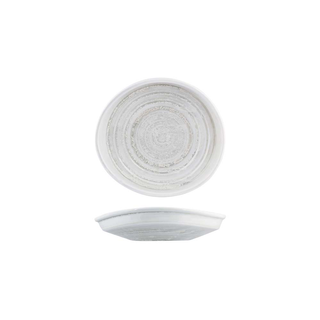 WILLOW ORGANIC BOWL/PLATE - 205x195mm