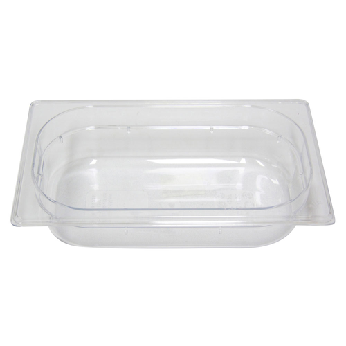 GASTRONORM PAN- POLYCARB 1/4 x 65mm1.5lt CLEAR