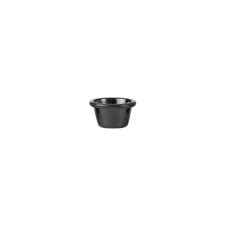 RYNER Melamine RAMEKIN-80x45mm/90ml, BLACK 72 PER CTN