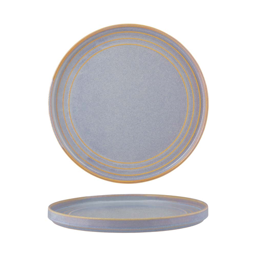 TABLEKRAFT URBAN LOFT ROUND PLATE 275x22mm AZURE BLUE 3/CTN