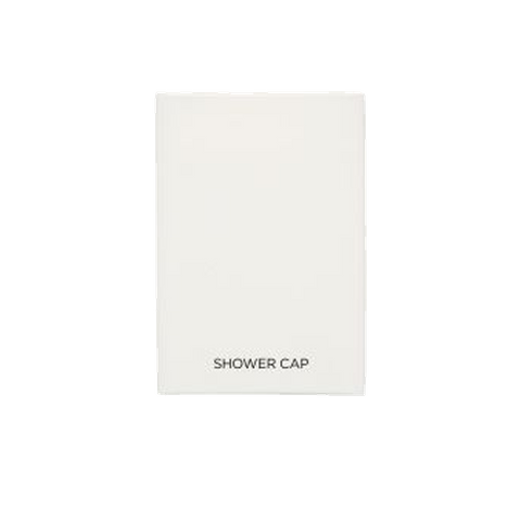 SHOWER CAP WHITE BOXED 250/CTN