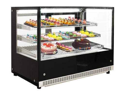 AIREX COUNTERTOP REFRIGERATED SQUARE FOOD DISPLAY AXR.FDCTSQ.07 - 900MM WIDE