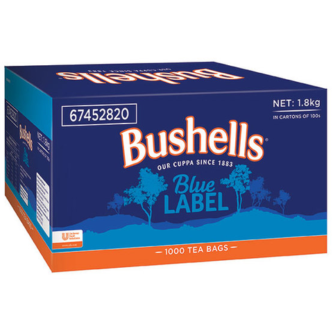 BUSHELLS ENVELOPED TEA BAGS 1200/CTN