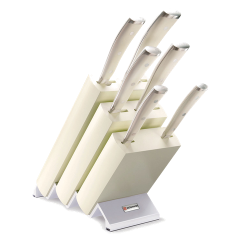 WUSTHOF CLASSIC IKON CRÈME KNIFE BLOCK SET 7pc (1090470601W)