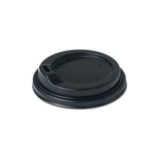 UNIFIT (90MM)  COFFEE LID BLACK -  50/SLV 1000/CTN