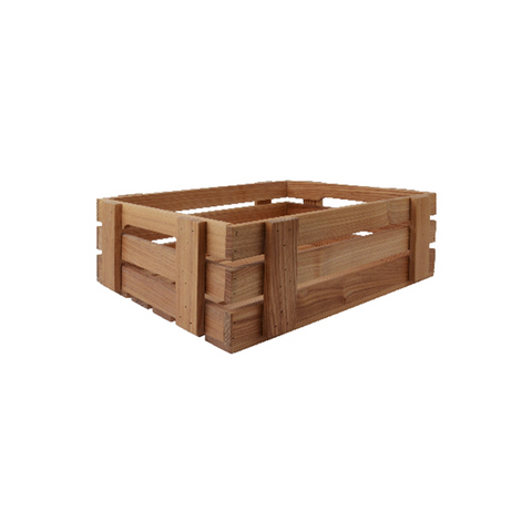 ATHENA WOOD CRATE-ASH WOOD, 400x300x150mm 2 PER CTN