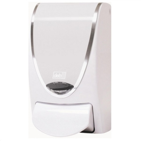 DEB CHROME BORDER DISPENSER 1L PUMP