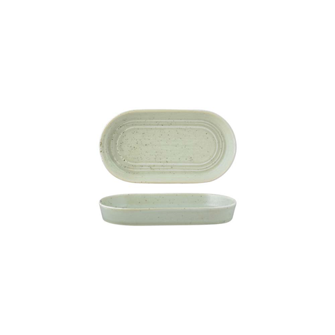 TABLEKRAFT URBAN LOFT OVAL PLATTER 180x98x25mm PISTACHIO 4/CTN