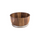 MODA BROOKLYN ACACIA ROUND BOWL W S/S BAND, 310 (D) x 155 (H)mm 6 PER CTN