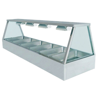 WOODSON W.HFSS26 6 MODULE SELF SERVE HOT FOOD DISPLAY