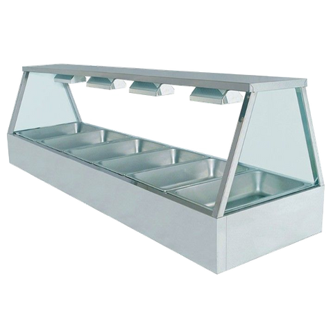 WOODSON W.HFSS26 6 MODULE SELF SERVE HOT FOOD DISPLAY