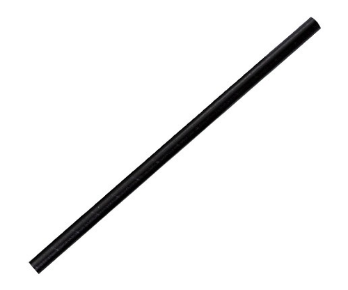 PAPER STRAW JUMBO - ALL BLACK 2500/CTN