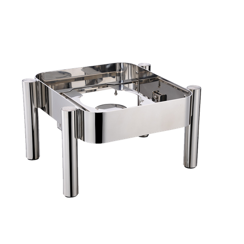 CHEF INOX CHAFER STAND-18/8, RECT, 2/3 TO SUIT 54903