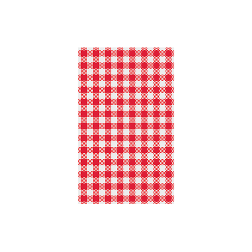 MODA GINGHAM GREASEPROOF PAPER 190x310mm, RED (200 sheets)