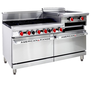 AMERICAN RANGE COMBINATION OVEN RANGE AAR.B.24RG