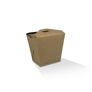 8OZ NOODLE BOX - PLA COATED 50/SLV 1000/CTN