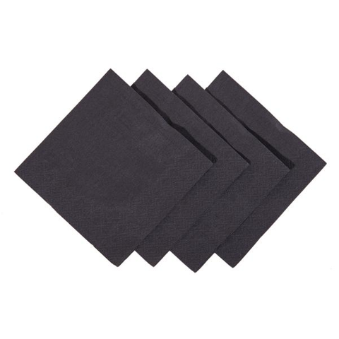 NAPKIN COCKTAIL BLACK 2000/CTN