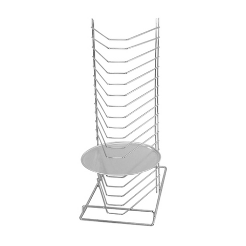 PIZZA RACK-CHROME, BENCH MODEL, 720MM  2 PER CTN