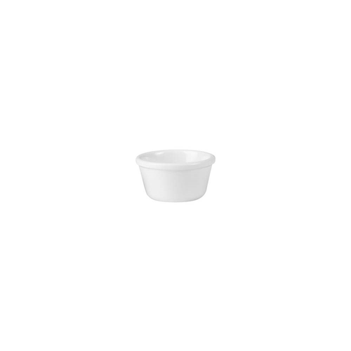 RYNER Melamine RAMEKIN-85x50mm/120ml, WHITE 72 PER CTN