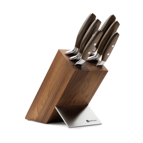 WUSTHOF EPICURE THERMO BEECH KNIFE BLOCK SET 7 PIECE (109067