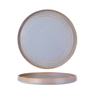 TABLEKRAFTURBAN LOFT ROUND SERVE PLATTER 310x10mm AZURE BLUE 2/CTN