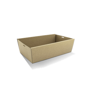 BROWN CATERING TRAY - MEDIUM   50/CTN