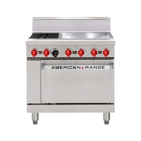 AMERICAN RANGE 36" OVEN RANGE AAR.2B.24G