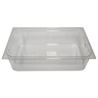 GASTRONORM PAN- POLYCARB 1/1 x 150mm18lt CLEAR