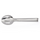 CHEF INOX ROUND SPOON TONGS S/S ONE SIDE SLOTTED 240mm