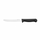 STEAK KNIFE ROUND TIP-BLACK HANDLE, 223mm 12/PKT