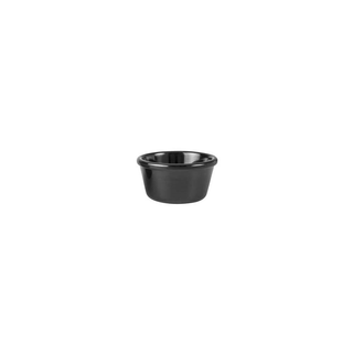 RYNER Melamine RAMEKIN-85x50mm/120ml, BLACK 72 PER CTN