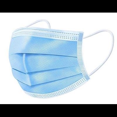 FACE MASK SURGICAL BLUE BNR22131 50/PACK