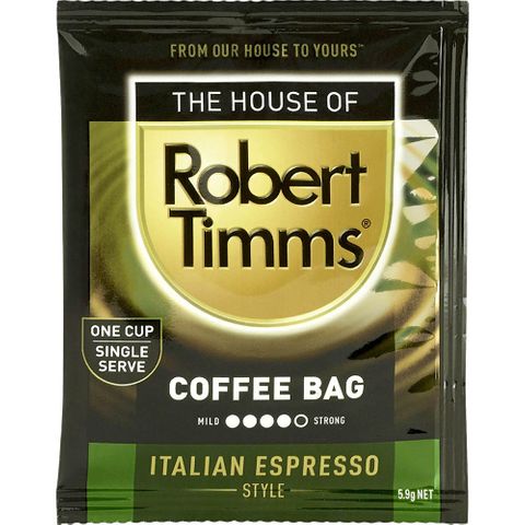 COFFEE BAG I/ESPRESSO R.TIMMS(10077)100
